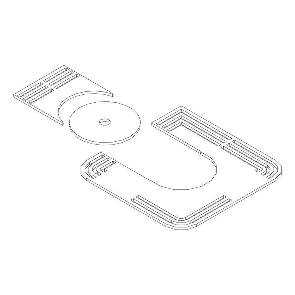 Buderus Abdeckung oben für Versura, Schwarz... BUDERUS-8738803729 4057749185259 (Abb. 1)