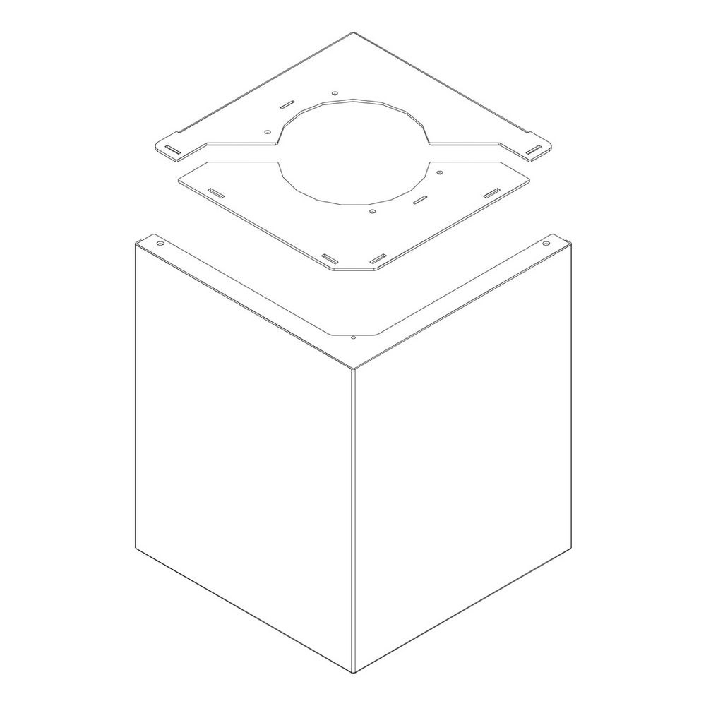 Buderus Frontblende oben Figura, Stahlgrau... BUDERUS-8738803764 4057749185600 (Abb. 1)