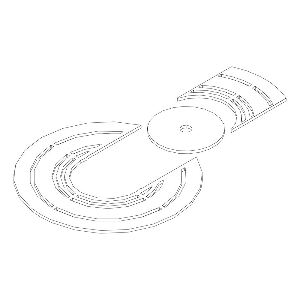 Buderus Abdeckung oben für Columna, Braun... BUDERUS-8738803785 4057749185815 (Abb. 1)