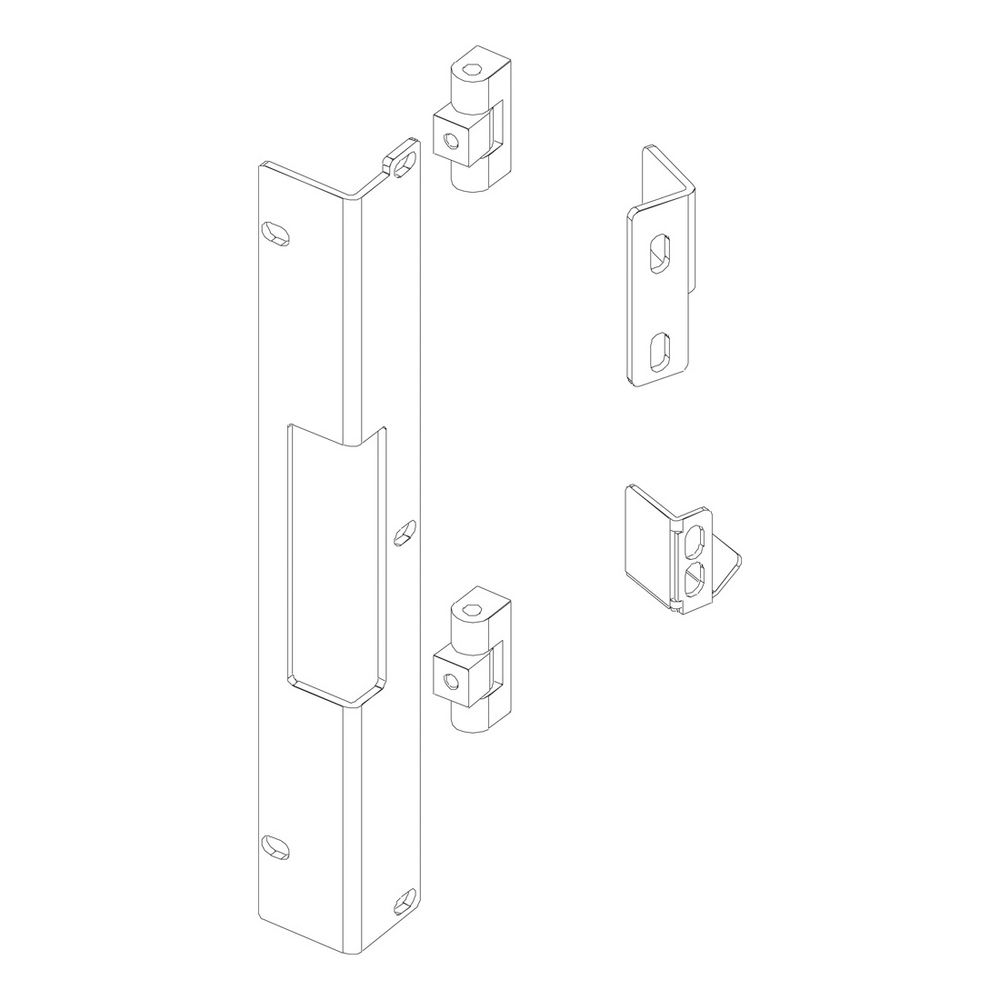 Buderus Schanier untere Frontblech Columna... BUDERUS-8738803796 4057749185921 (Abb. 1)