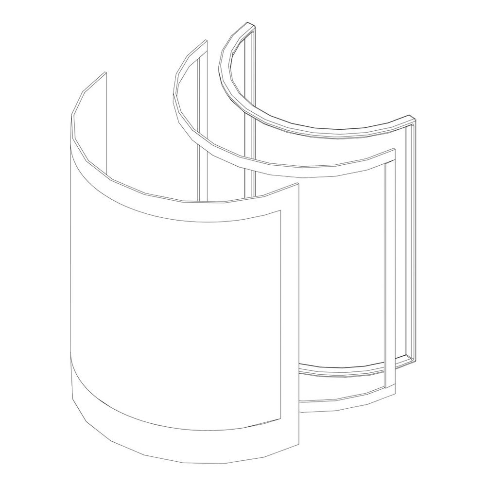 Buderus Sichtscheibe Columna, 8738803798... BUDERUS-8738803798 4057749185945 (Abb. 1)