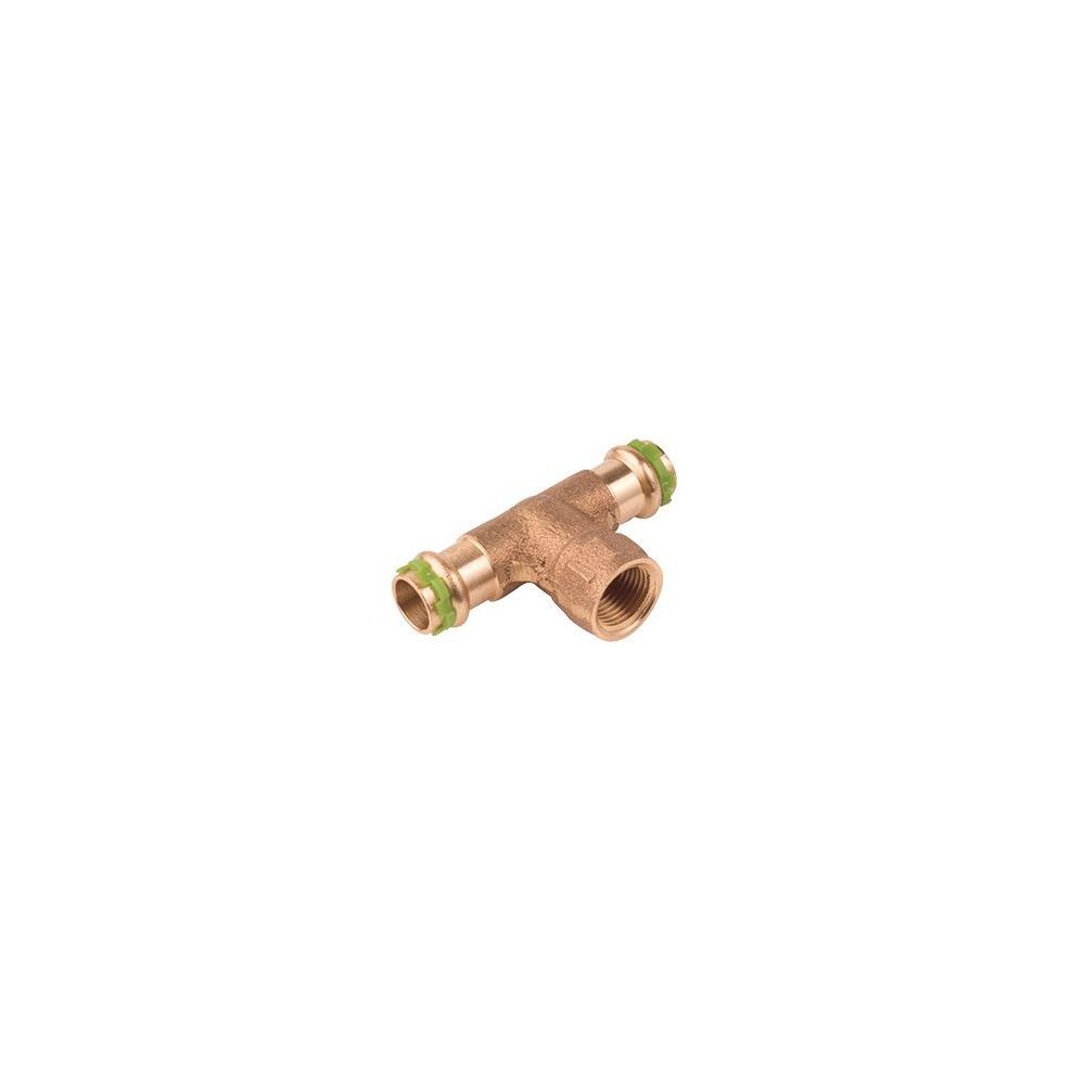 Buderus Logafix Rotguss T-Stück Innen/Innengewinde/Innen 54mm x Rp 1/2" x 54mm mit ... BUDERUS-7738326971 4057749638458 (Abb. 1)