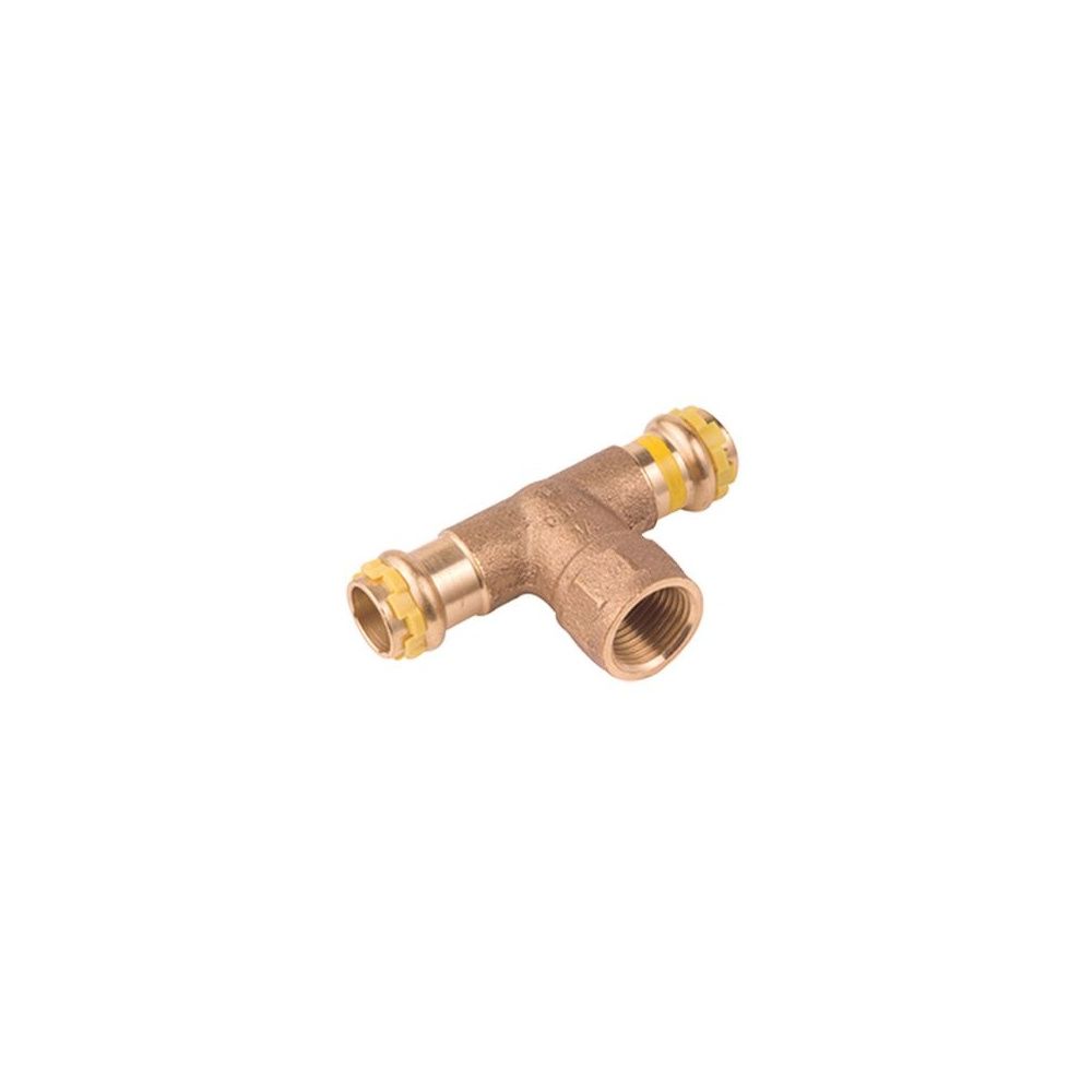 Buderus Logafix Rotguss Gas T-Stück Innen/Innengewinde/Innen 28mm x Rp 1/2" x 28mm ... BUDERUS-7738327251 4057749641250 (Abb. 1)