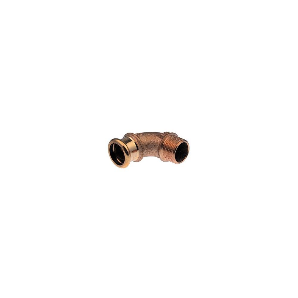 Buderus Logafix Rotguss Bogen 90 Grad Innen/Außengewinde 15mm x R 3/8" mit M-Kontur... BUDERUS-7738326606 4057749634948 (Abb. 1)