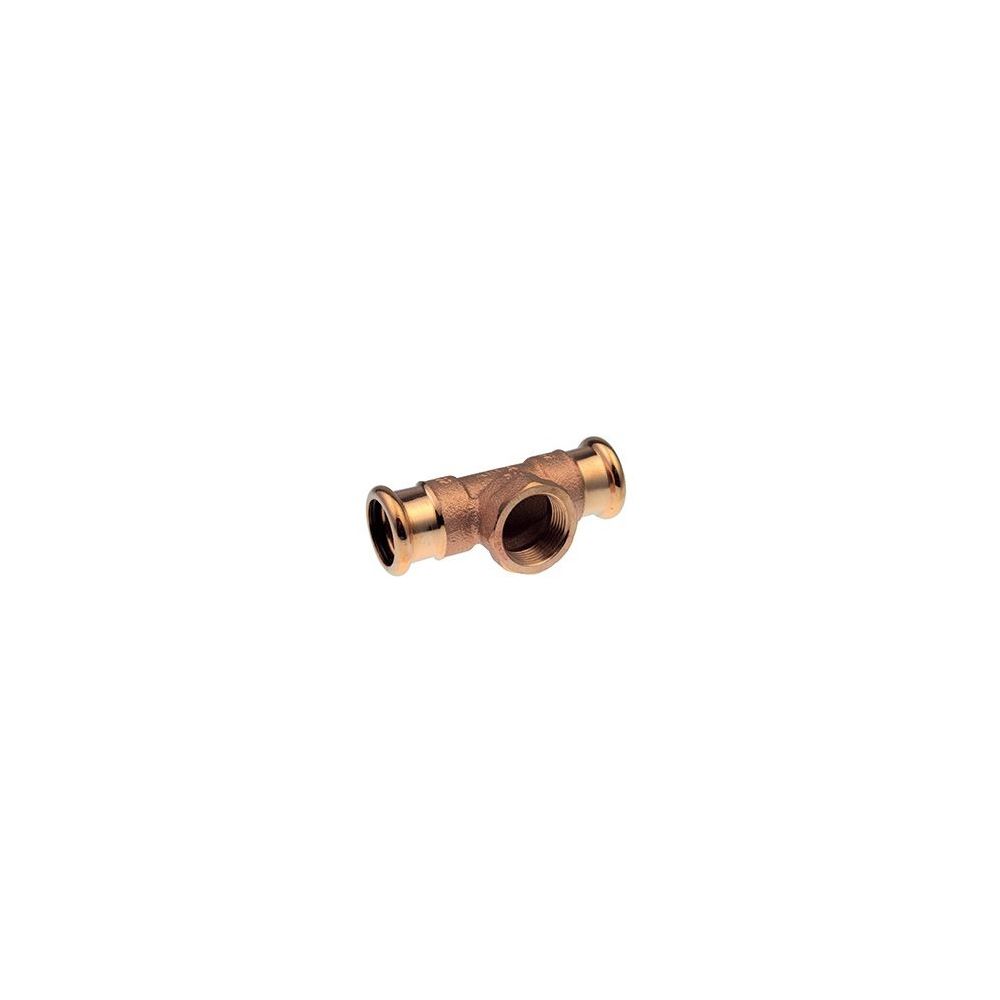 Buderus Logafix Rotguss T-Stück Innen/Innengewinde/Innen 54X Rp 1/2" x 54mm mit M-K... BUDERUS-7738326632 4057749635204 (Abb. 1)