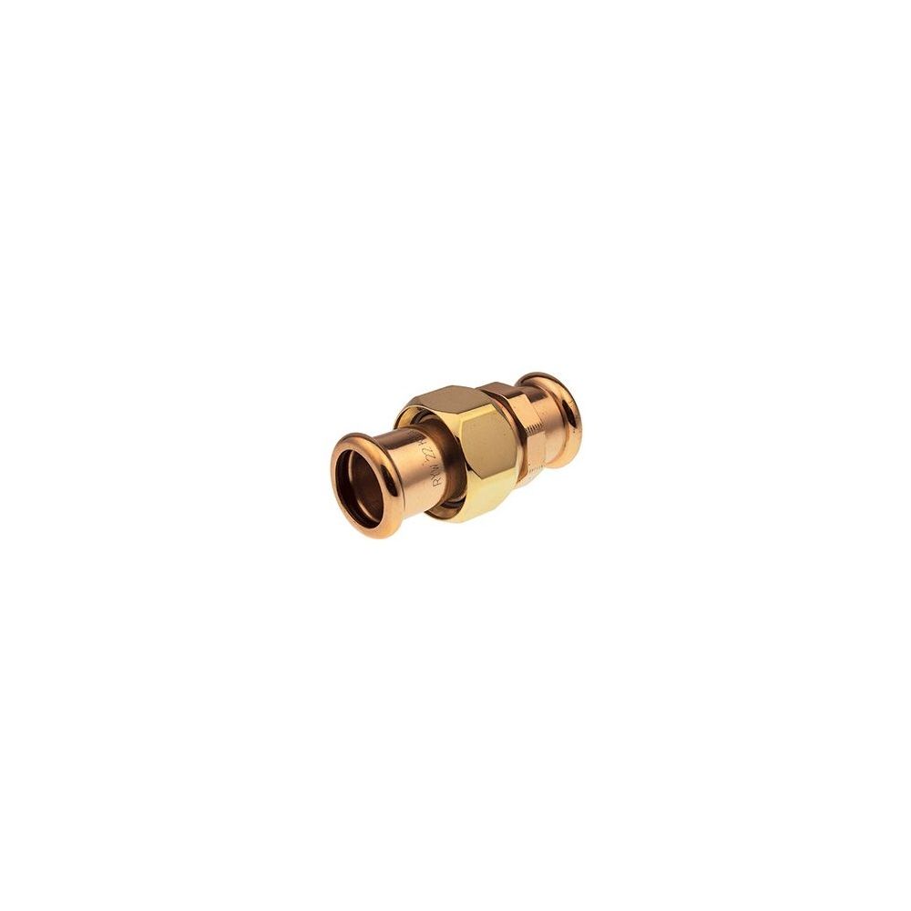 Buderus Logafix Rotguss Durchgangsverschraubung Innen/Innengewinde 42mm mit M-Kontu... BUDERUS-7738326937 4057749582317 (Abb. 1)