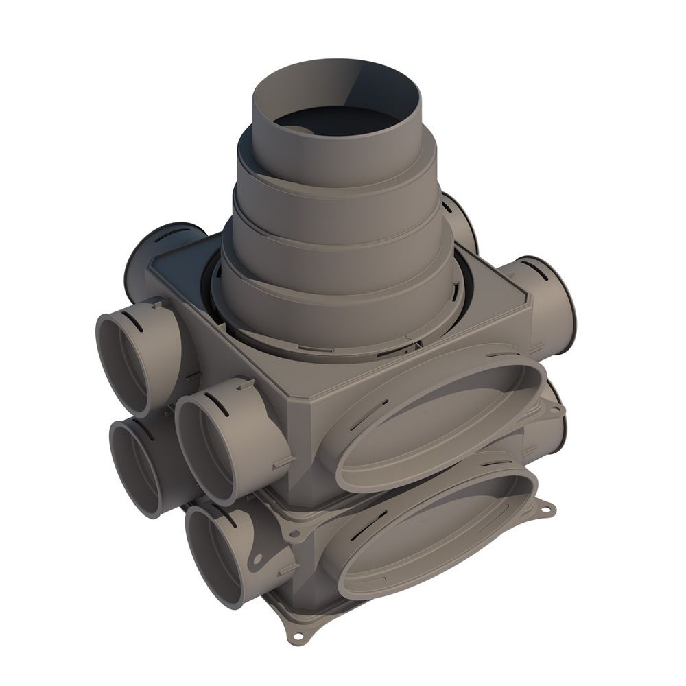 Buderus Logaplus Luftverteilpaket FK140 Flachkanalsystem 140x50mm bis 140m2... BUDERUS-7739619936 4062321400941 (Abb. 3)