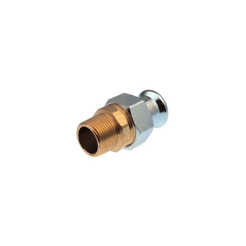 Buderus Logafix C-Stahl Doppelnippelverschraubung Innen/Außengewinde 15mm x R 1/2" ... BUDERUS-7738327958 4057749443601 (Abb. 1)
