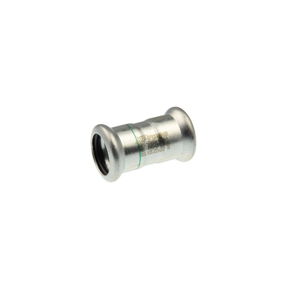 Buderus Logafix Edelstahl Muffe Innen/Innen 54mm mit M-Kontur... BUDERUS-7738326142 4057749447784 (Abb. 1)