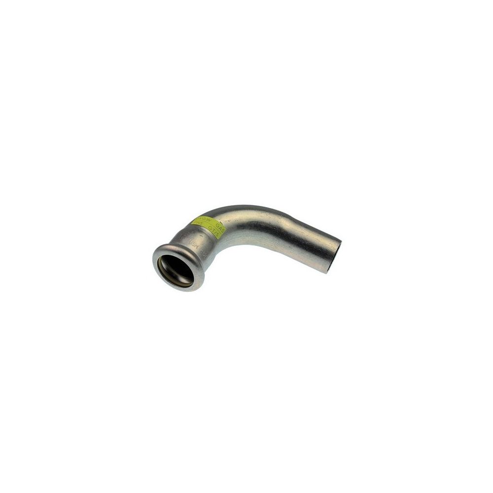 Buderus Logafix Edelstahl Gas Bogen 90 Grad Innen/Außen 15mm mit M-Presskontur... BUDERUS-7738327613 4057749643407 (Abb. 1)