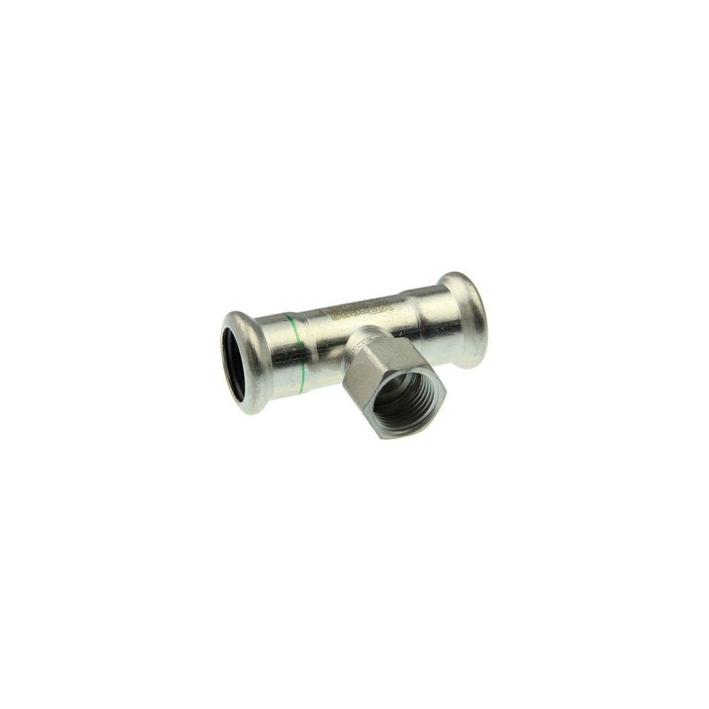 Buderus Logafix Edelstahl T-Stück Innen/Innen/Innen 18mm x Rp 1/2" x 18mm mit M-Kon... BUDERUS-7738326209 4057749448453 (Abb. 1)