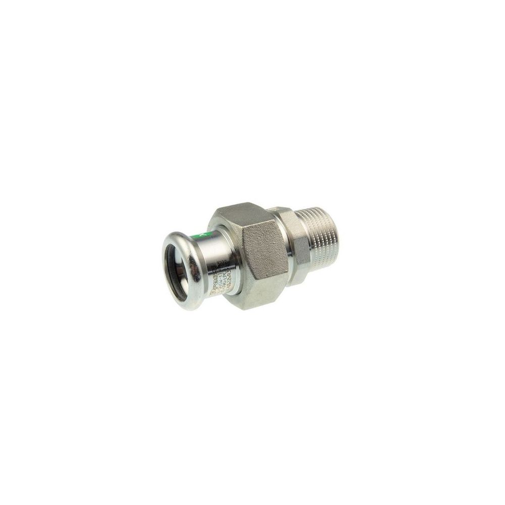Buderus Logafix Edelstahl Doppelnippelverschraubung Innen/Außengewinde 42mm x R 1 1... BUDERUS-7738326271 4057749449078 (Abb. 1)