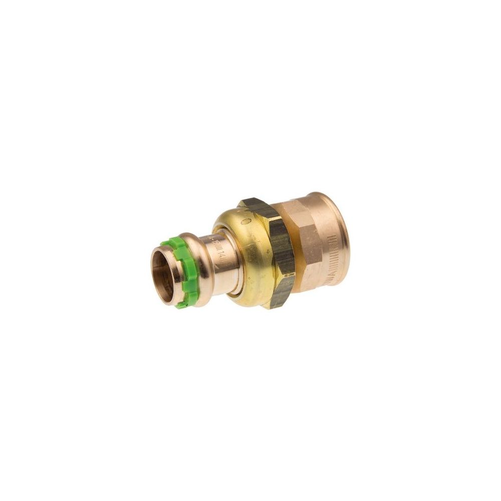 Buderus Logafix Rotguss Durchgangsverschraubung Innen/Innengewinde flach 35mm x Rp ... BUDERUS-7738327043 4057749639172 (Abb. 1)