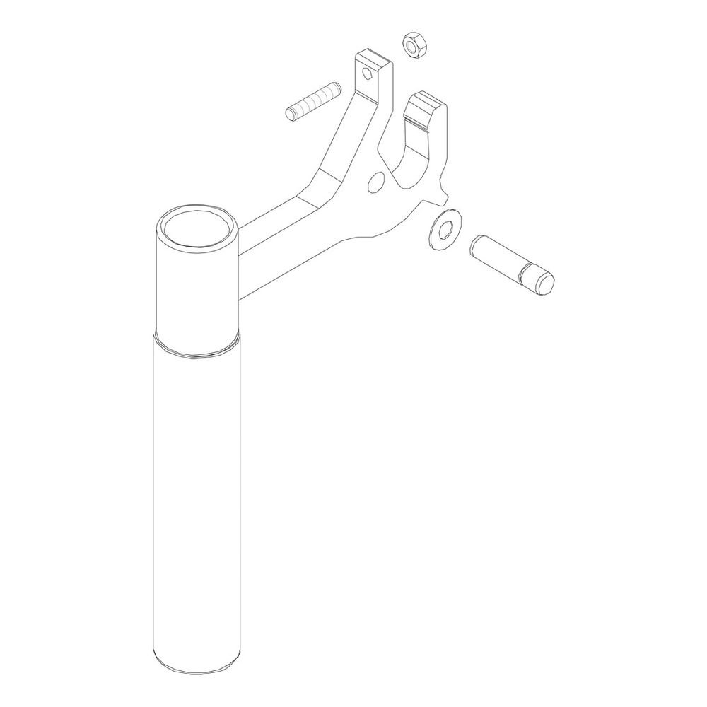 Buderus Türgriff komplett, 8738804753... BUDERUS-8738804753 4057749603173 (Abb. 1)