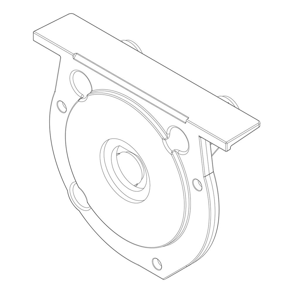 Buderus Gehäusedeckel Zellradschleuse... BUDERUS-8732920417 4057749797513 (Abb. 1)