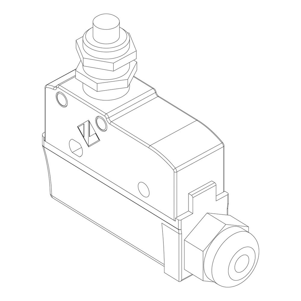 Buderus Kontaktschalter Pelletbehälterdeckel... BUDERUS-8732920422 4057749797568 (Abb. 1)