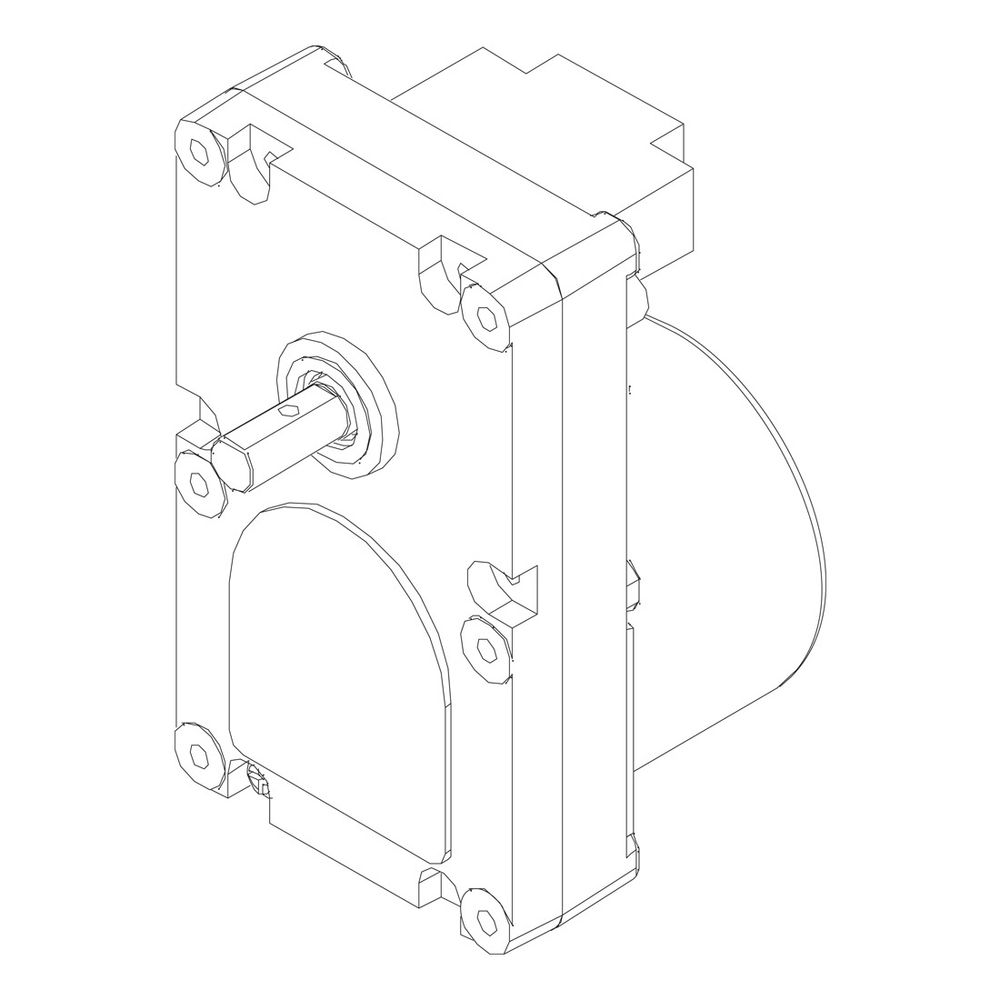 Buderus Antriebsmotor Zellradschleuse... BUDERUS-8732920447 4057749797810 (Abb. 1)