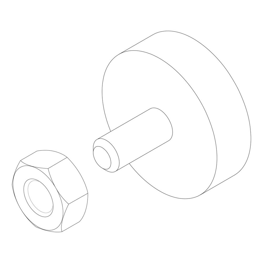 Buderus Haltemagnete 2 Stück, 8732920452... BUDERUS-8732920452 4057749797865 (Abb. 1)