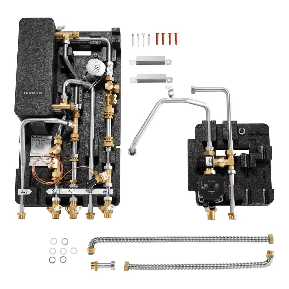 Buderus Logamax Wohnungsstation WS160-35 E kompakt, Modul für gemischten Heizkreis,... BUDERUS-7739619778 4062321394301 (Abb. 2)