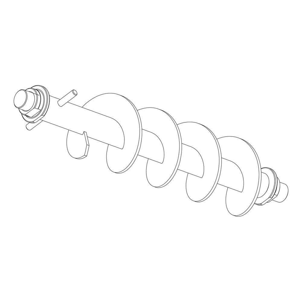 Buderus Förderschnecke mit Buchsen... BUDERUS-8732919588 4057749788764 (Abb. 1)