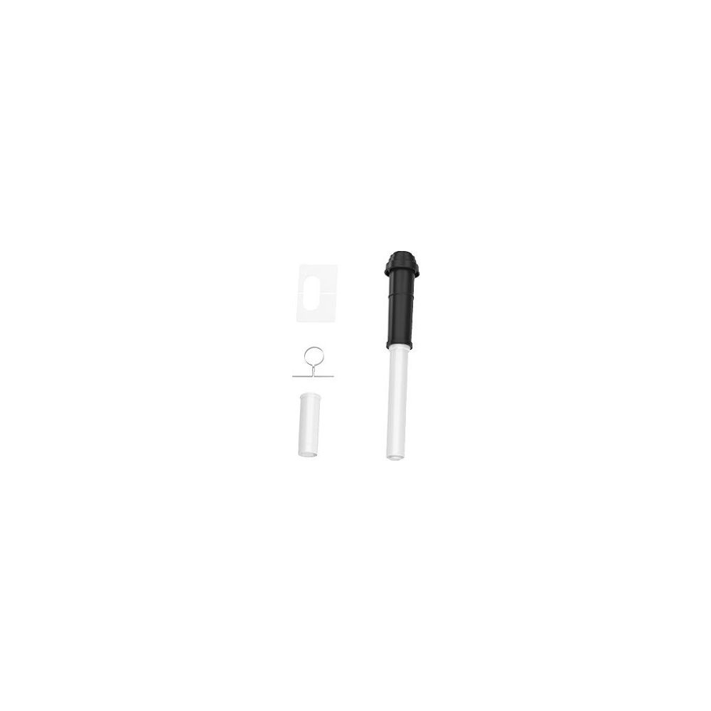 Buderus Grundbausatz DO, d. 80/125mm für Wärmeerzeuger mit KAS nach oben, Schwarz... BUDERUS-7738112570 4057749828460 (Abb. 1)