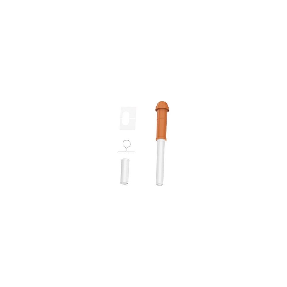 Buderus Grundbausatz DO, d. 80/125mm für Wärmeerzeuger mit KAS nach oben, Rot... BUDERUS-7738112571 4057749828477 (Abb. 1)