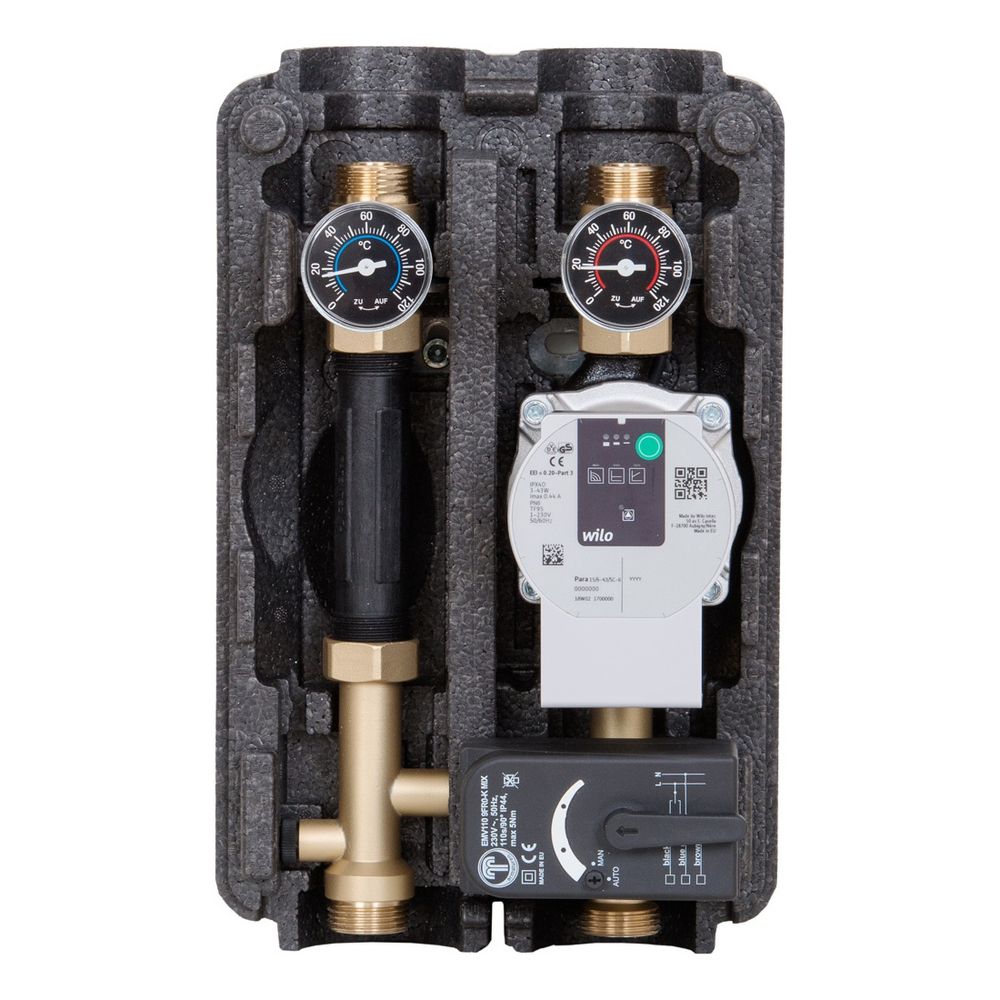 Buderus Mischergruppe DN 20 für Verteilventil Trio-Flow, KVS 4,0... BUDERUS-7735600529 4062321010324 (Abb. 1)