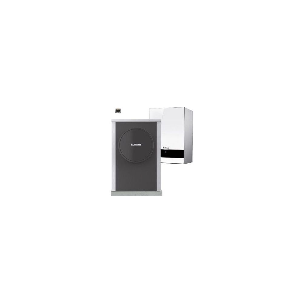 Buderus Logatherm Wärmepumpe WLW196i-2-4, KM R410A, AR B W S plus bivalent silent p... BUDERUS-7739618640 4062321248130 (Abb. 1)