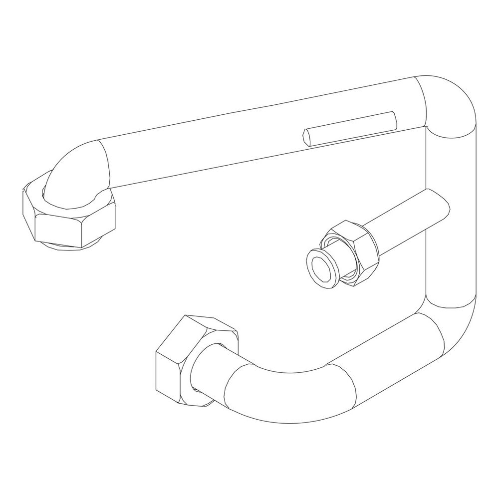 Buderus Verbindungsrohr Pumpe, 8732919597... BUDERUS-8732919597 4057749788832 (Abb. 1)