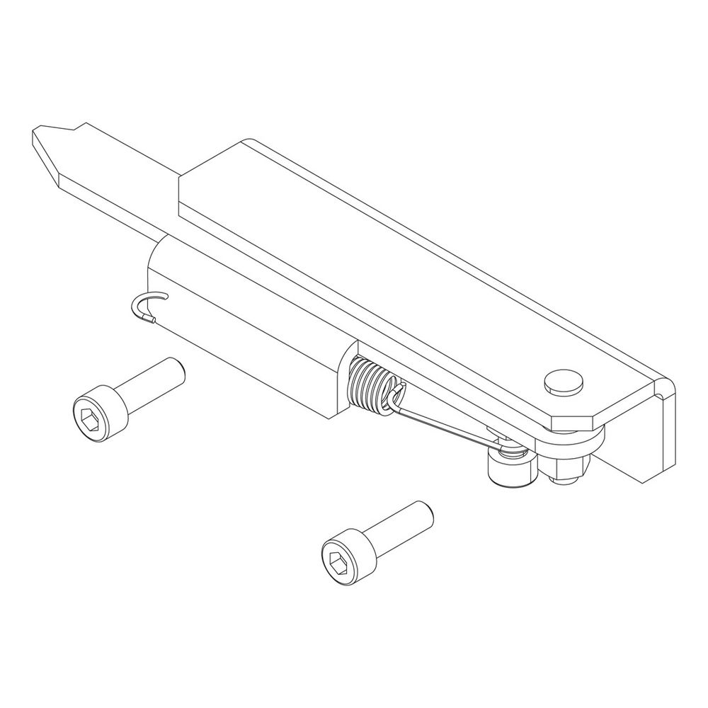 Buderus Türarretierung, 8732926133... BUDERUS-8732926133 4057749970886 (Abb. 1)