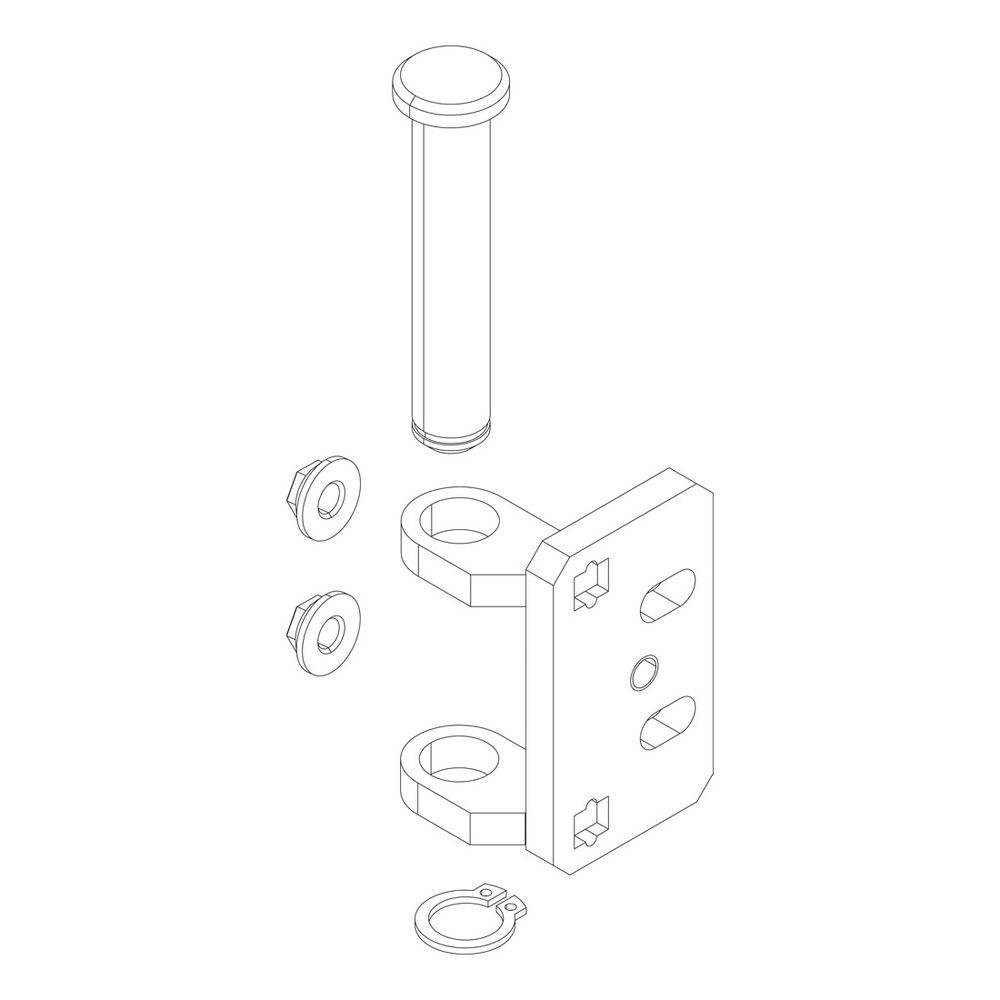 Buderus Türscharnier oben, 8732926138... BUDERUS-8732926138 4057749970930 (Abb. 1)