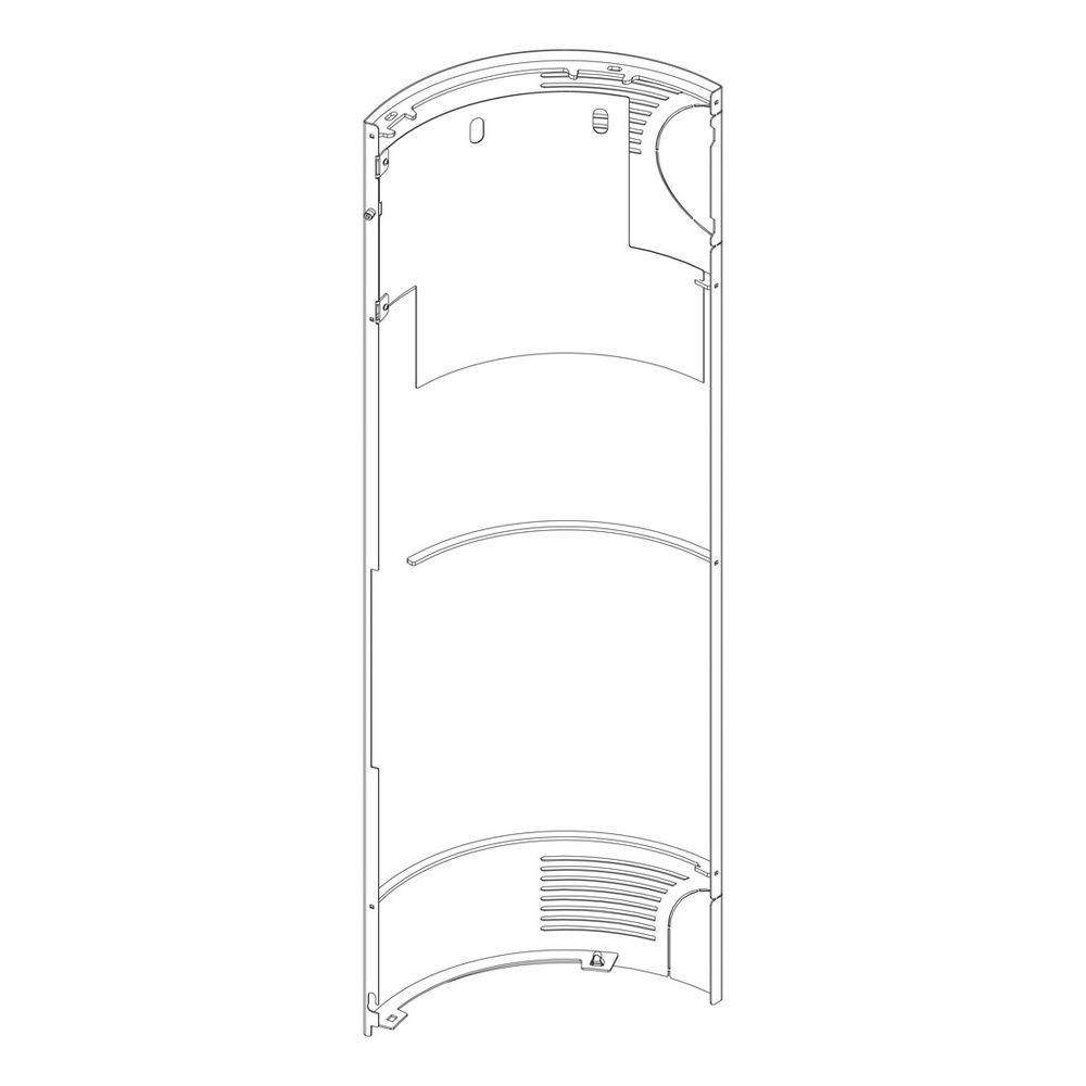 Buderus Seitenverkleidung links Grau, 8732926151... BUDERUS-8732926151 4057749971067 (Abb. 1)