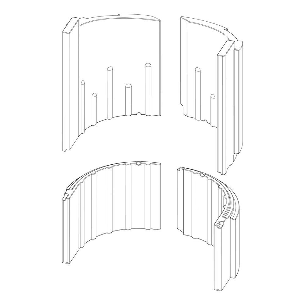 Buderus Brennraumauskleidung komplett... BUDERUS-8732926162 4057749971173 (Abb. 1)