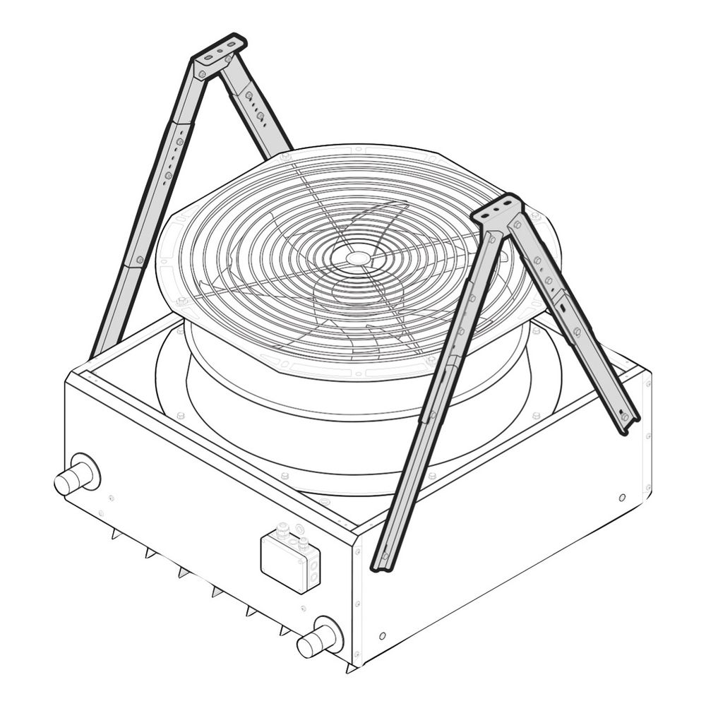 Buderus Universal-2-Punkt-Konsolen komplett Satz, Typ 30041... BUDERUS-84603220 4031845112876 (Abb. 1)