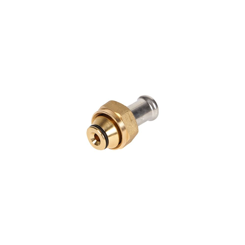Buderus Anschlussverschraubung 16mm x 3/4" für Eurokonus, Brass Pressfitting... BUDERUS-7738338460 5414764022201 (Abb. 2)