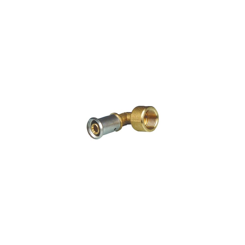 Buderus Winkel 90 Grad mit Innengewinde 26mm x 3/4", Brass Pressfitting... BUDERUS-7738338448 5414764039353 (Abb. 1)