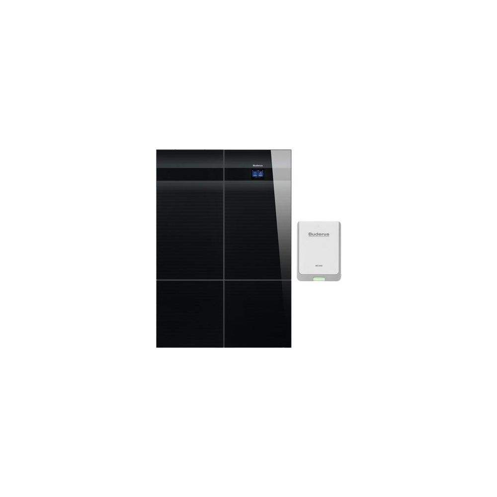 Buderus Logaplus Wärmepumpe WSW196i KM R410A TP3 8kW B0/W35, aufgesetzter Puffer 50... BUDERUS-7739619554 4062321400446 (Abb. 1)