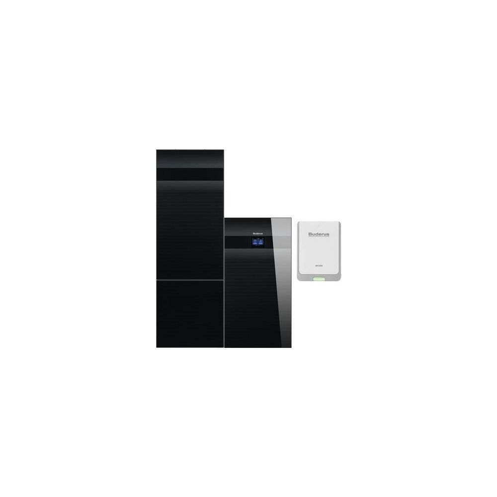 Buderus Logaplus Wärmepumpe WSW196i KM R410A TP2 6kW B0/W35, Puffer auf EWH Glas, S... BUDERUS-7739619547 4062321400378 (Abb. 1)
