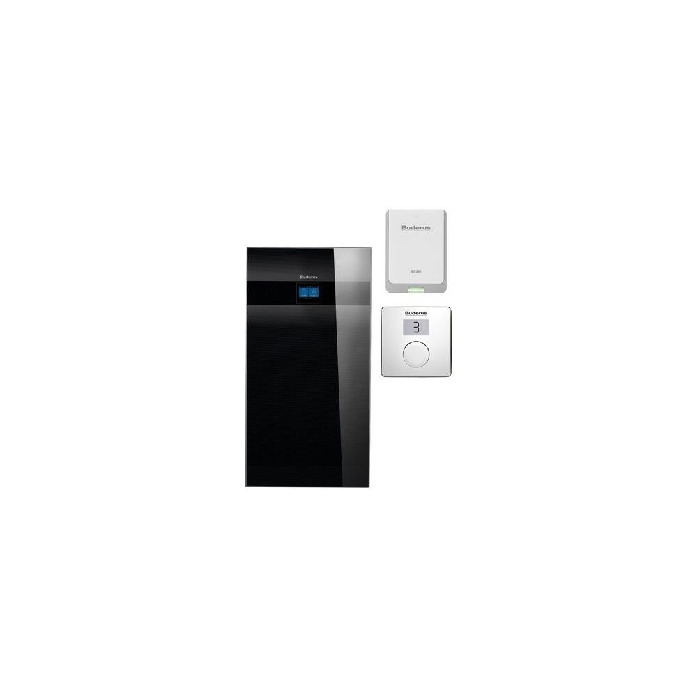 Buderus Logaplus Wärmepumpe WSW196i KM R410A E3 8kW B0/W35, Zubehör Glasverkleidung... BUDERUS-7739619881 4062321400767 (Abb. 1)