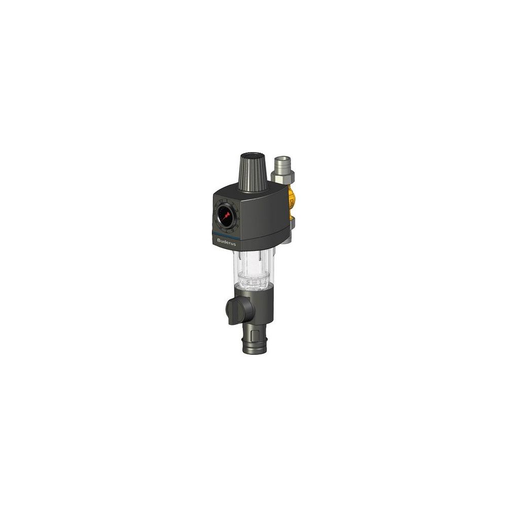 Buderus Logafix Filterkombination 1" Rückspülfeinfilter plus Druckminderer plus dre... BUDERUS-7738306434 4051516295257 (Abb. 1)