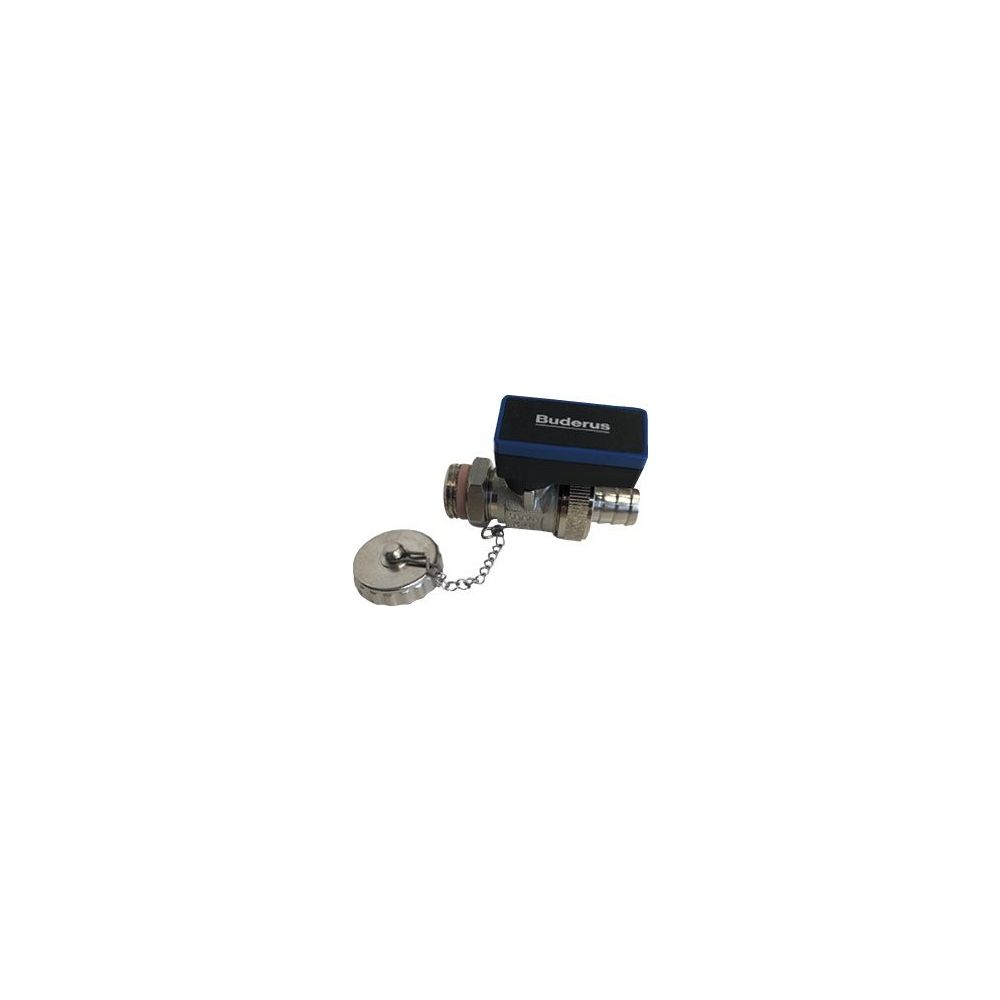 Buderus Logafix V2 KFE-Hahn 1/2" Innengewinde, Messing PN 12 Messing roh... BUDERUS-7738342197 4062321593827 (Abb. 1)