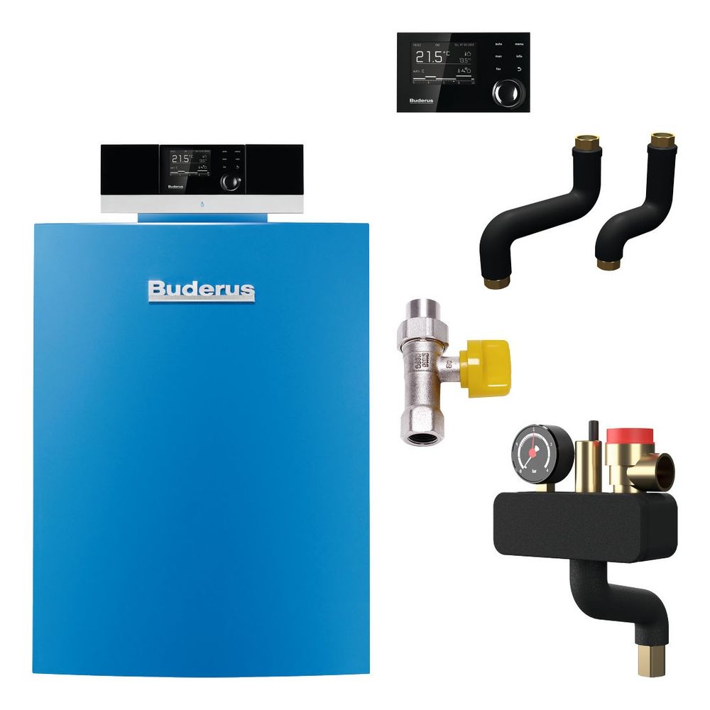 Buderus Logaplus M Gas-Brennwertgerät GB212-22 Erdgas E, Bedieneinheit RC310, BCS29... BUDERUS-7739622427 4062321735203 (Abb. 1)