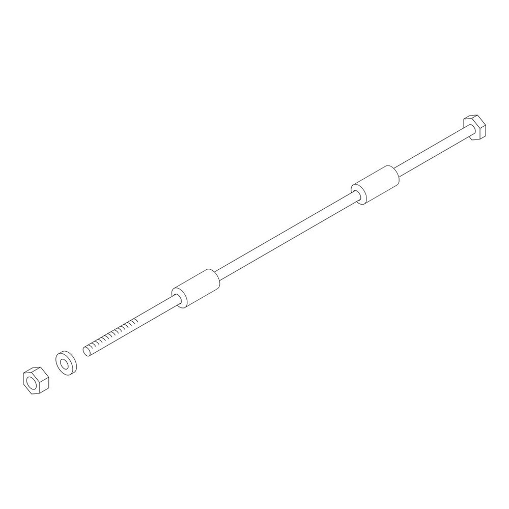 Buderus Ankerstange M16x2360mm komplett mit Ersatzkopf... BUDERUS-5128030 4010009946830 (Abb. 1)