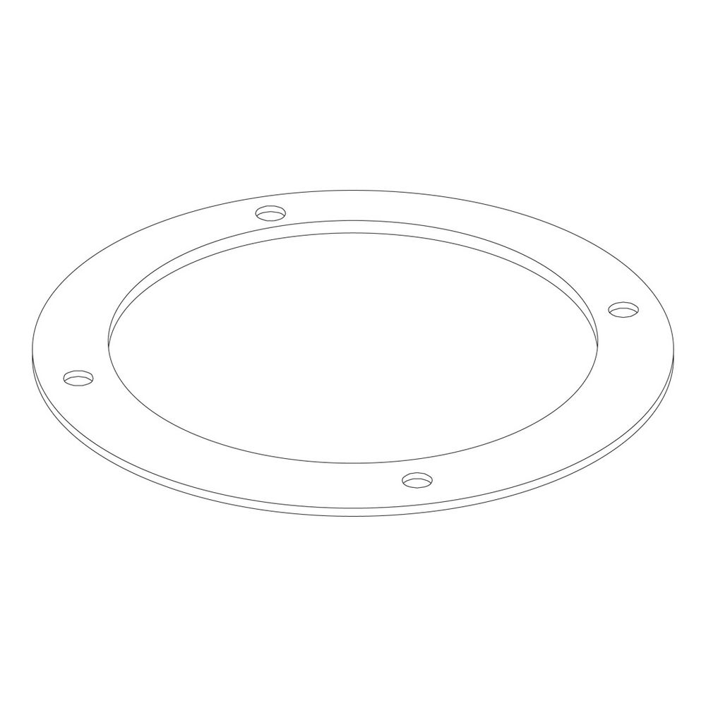 Buderus Dichtung Gebläse Brennerhaube GB302-80... BUDERUS-1021197 4010009234173 (Abb. 1)