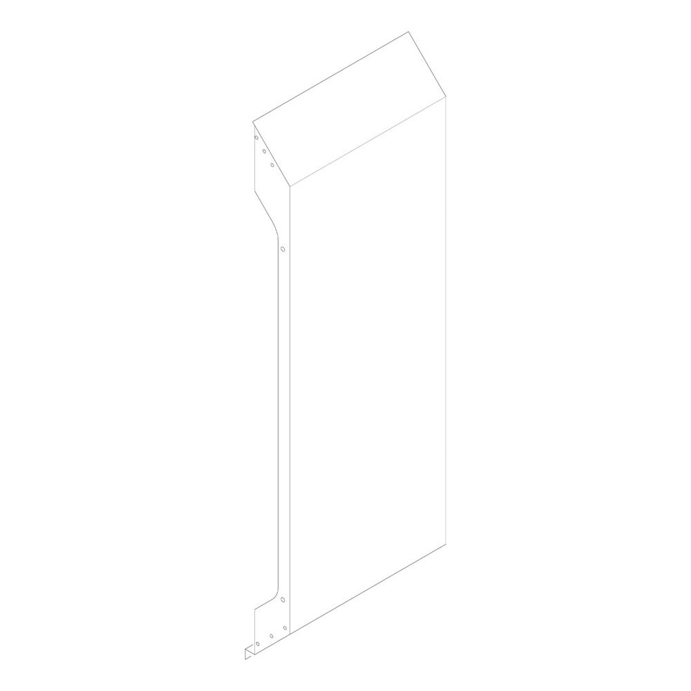 Buderus Seitenwand für GE515 Länge 339mm... BUDERUS-63029215 4010009943112 (Abb. 1)