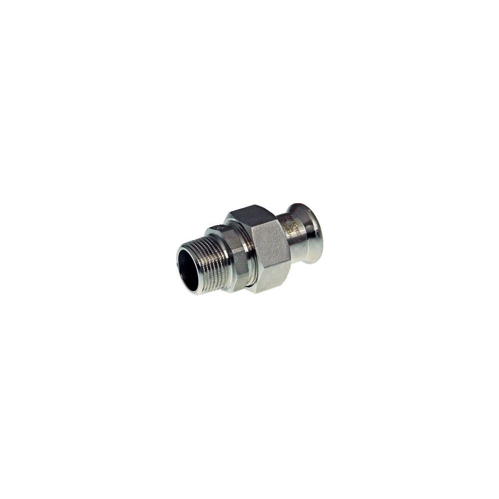 Buderus Logafix Verschraubung mit Außengewinde d. 54mm x R 2" DN 50 Innen/Außen fla... BUDERUS-7738345365 4062321905972 (Abb. 1)