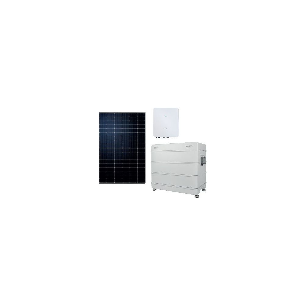 Buderus PV-Paket PV07 28 Solarmodule mit je 430Watt-Peak Glas/Glas, WR plus BAT 12,... BUDERUS-8737807748 4062321980580 (Abb. 1)