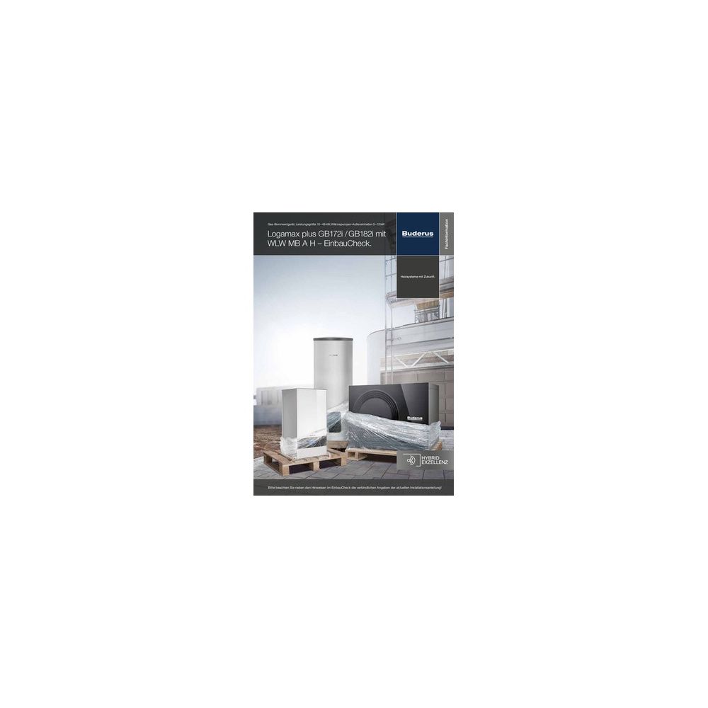 Buderus Logaplus M GB182i.2 GB182i.2-45, MAPL 1", HKA 1", Gashahn... BUDERUS-7739624088 4062321969240 (Abb. 1)