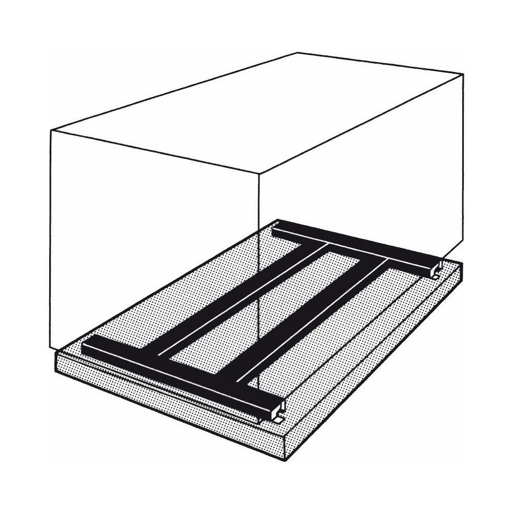 Buderus Kesselunterbau für GE315 6 Glieder... BUDERUS-5093032 4010009946496 (Abb. 2)