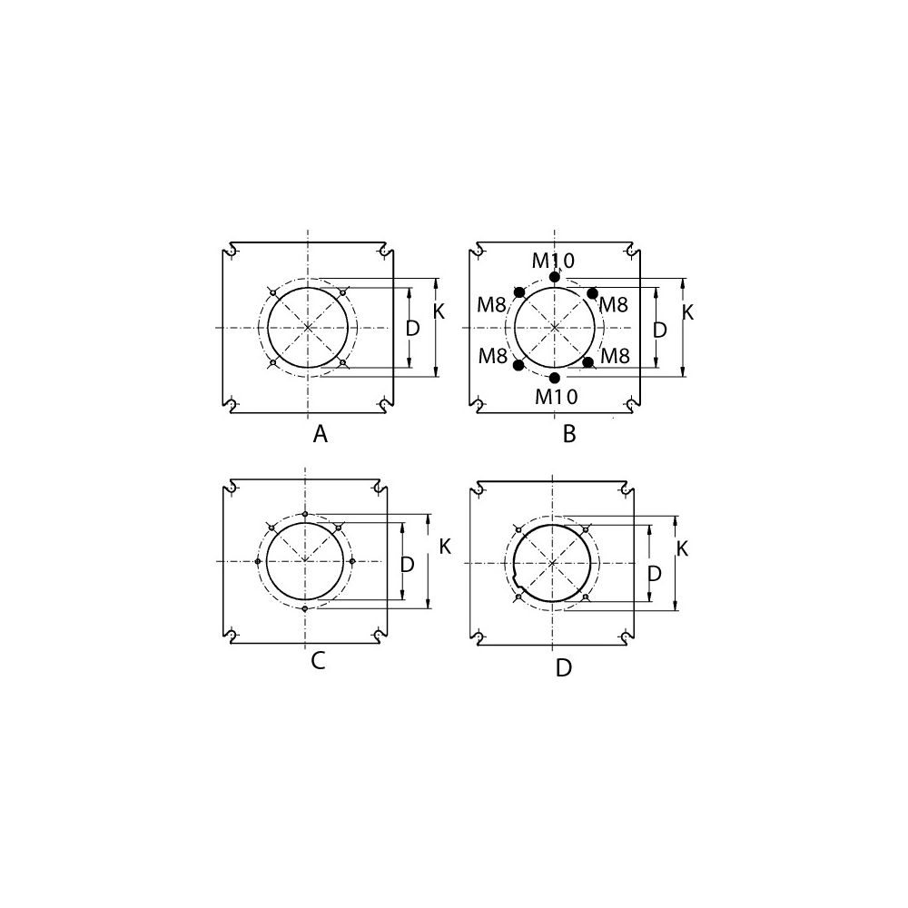 Buderus Brennerplatte 10x298x298mm 140/175 M10... BUDERUS-7057612 4057749746672 (Abb. 1)